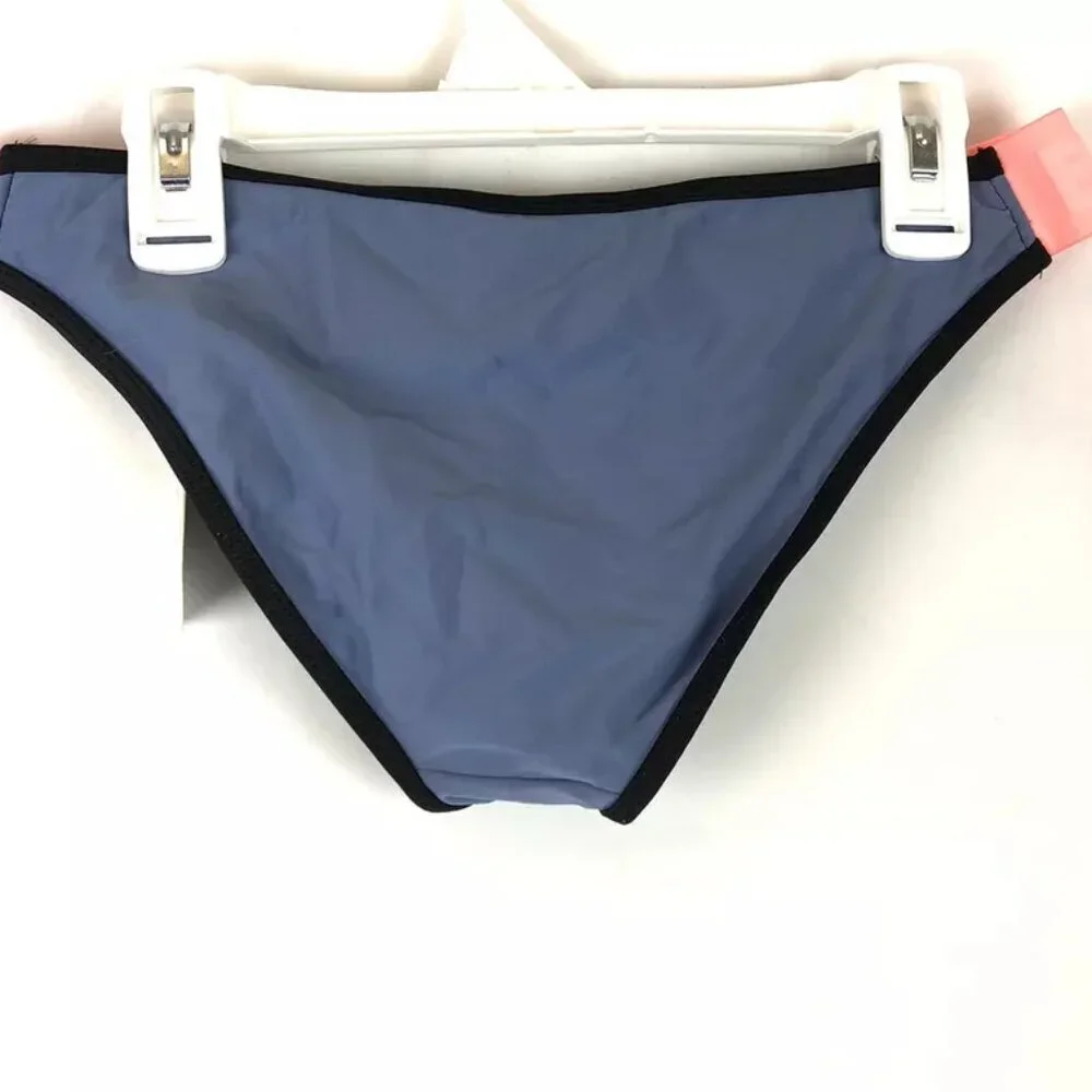 Body Glove, Women’s Surf Rider Blue Hipster Bikini Bottom, Size Extra Small